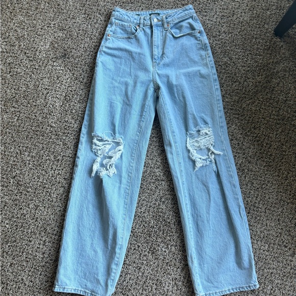 wild fable Denim - Light Blue Distressed Women's Jeans